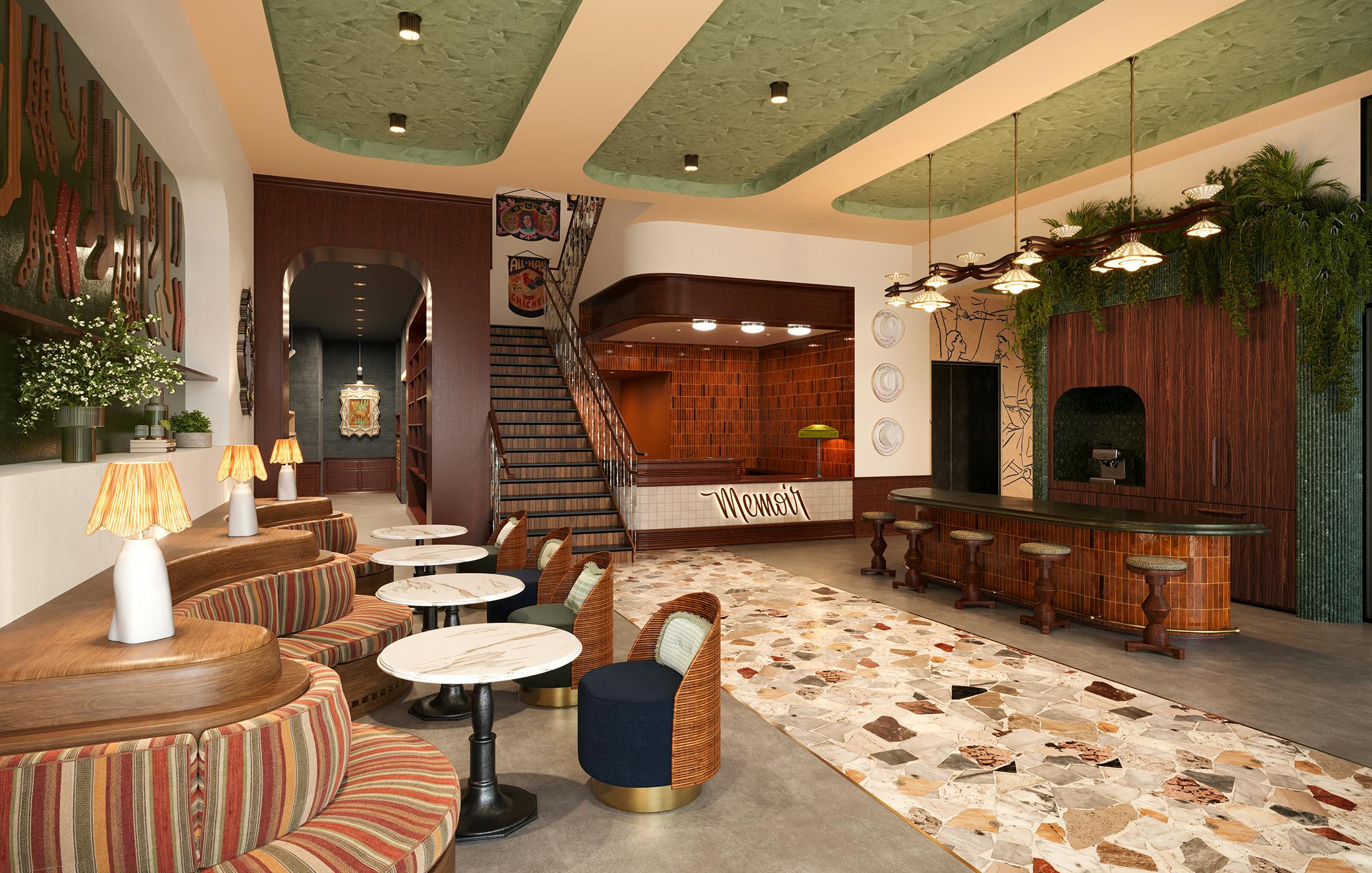 May Hosiery lobby