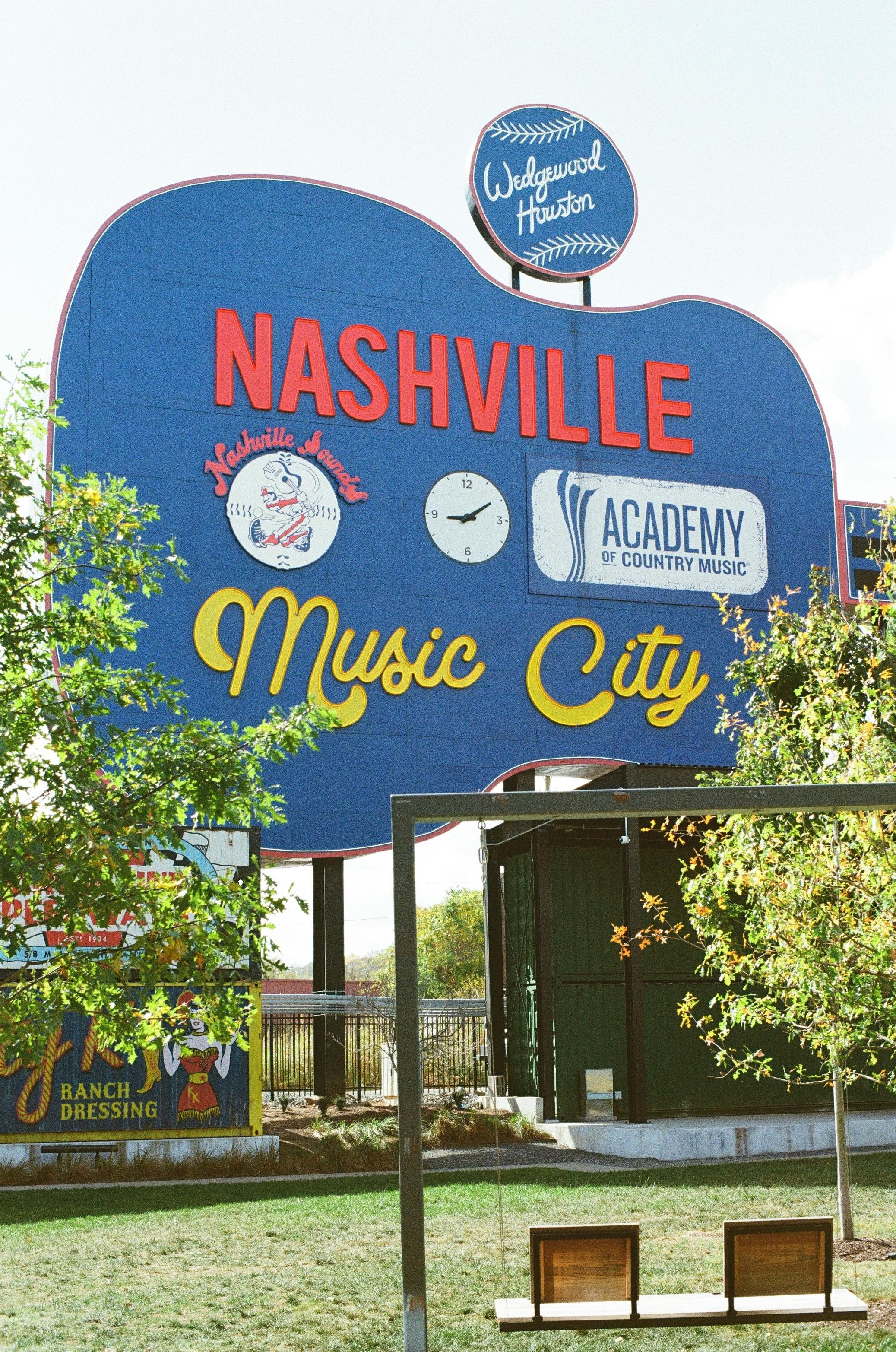 Nashville Music City sign