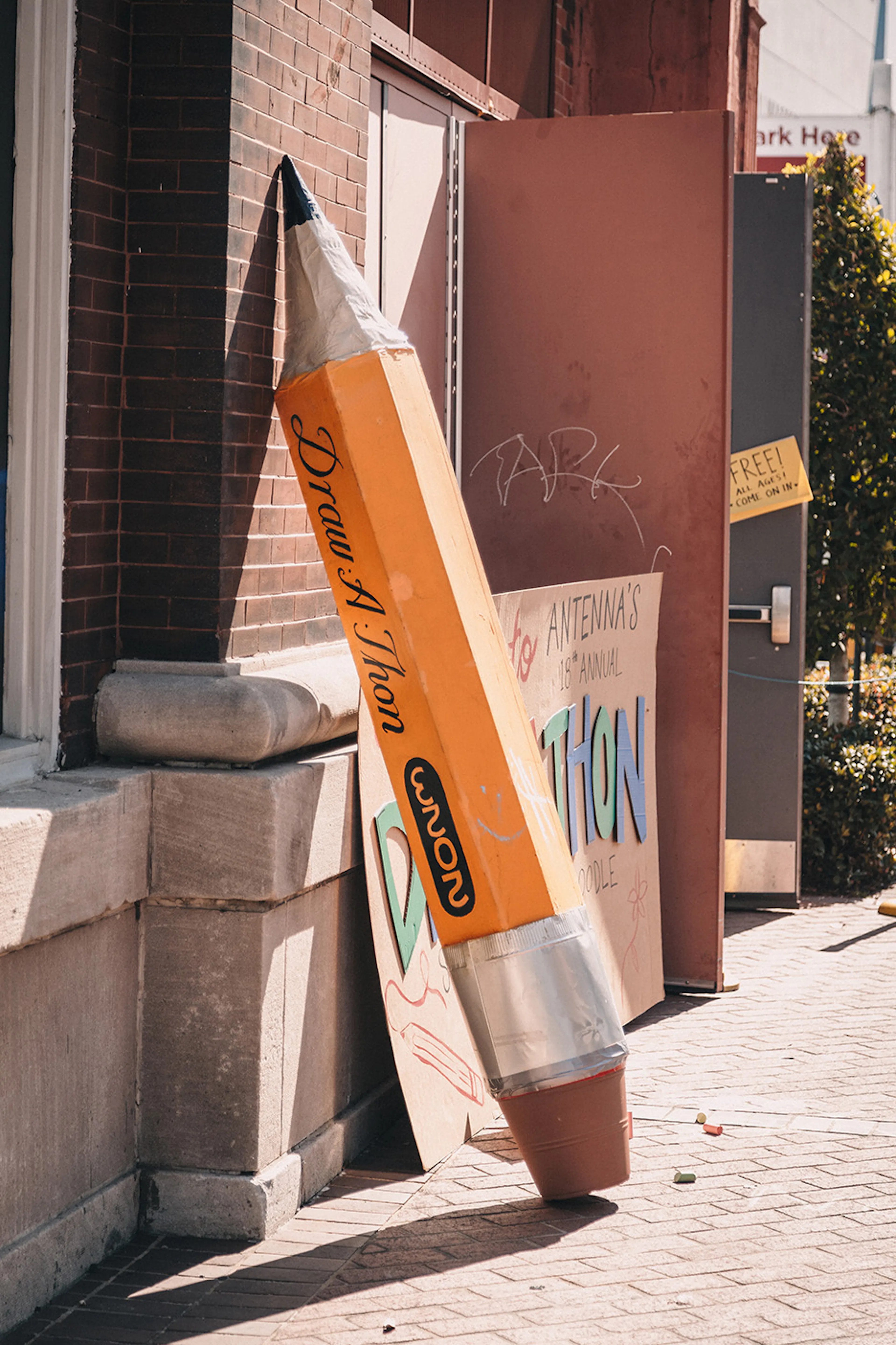 Warehouse District Draw A Thon Draw A Thon Pencil