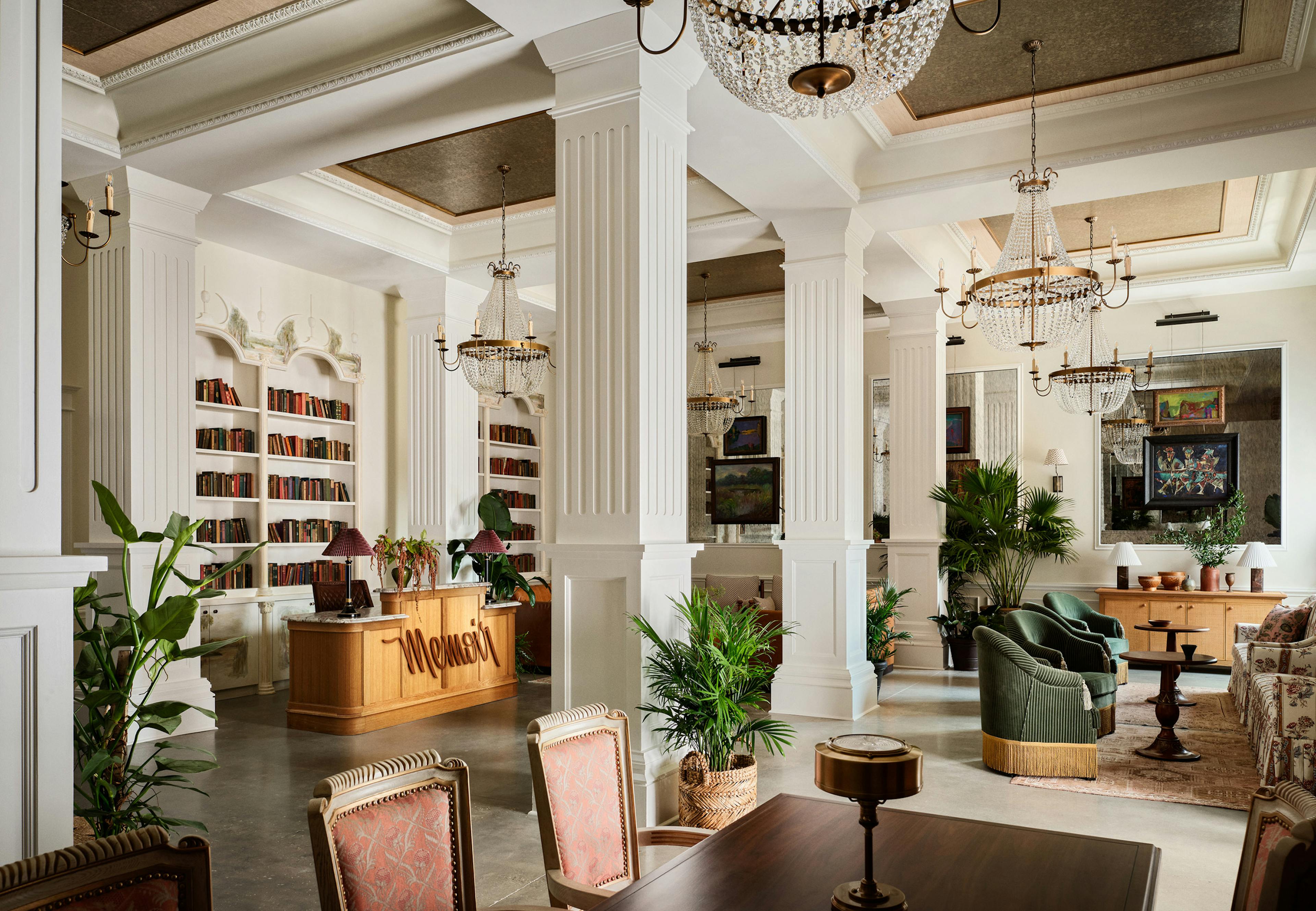 Warehouse lobby Memoir Warehouse District lobby